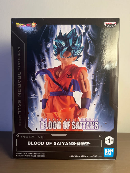 Dragon Ball Super Blood of Saiyans – Super Saiyan Blue Goku (Banpresto / Bandai)